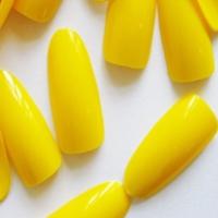 100 capsules couleur jaune