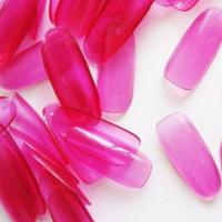 100 capsules clear couleur rose 
