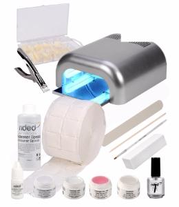 Kit  faux ongles gel uv discount  14 (avec lampe UV) 5ML