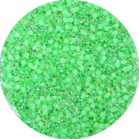 sachet 100 strass cristal vert clair