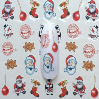 Stickers ongles Noël